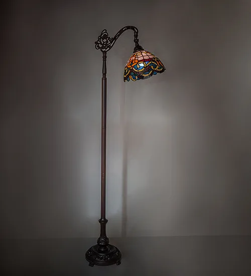 63"H Saturday Morning Bridge Arm Floor Lamp