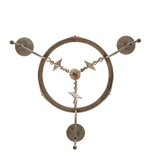 30" Wide San Marino 3 Light Chandelier - Image 7