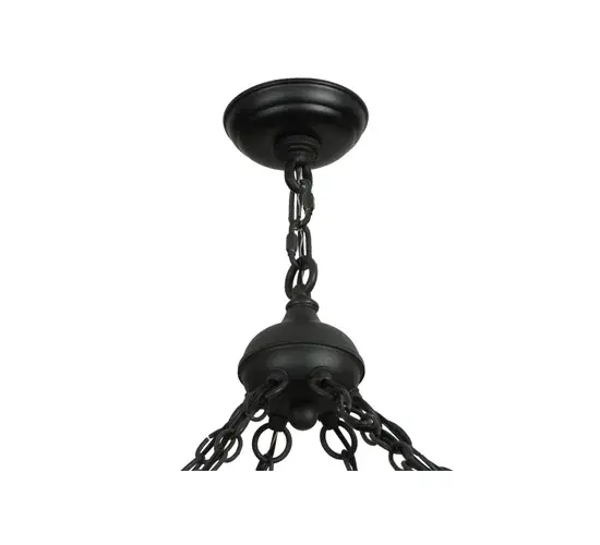 66"W Rutland 6 Lantern Chandelier - Image 7