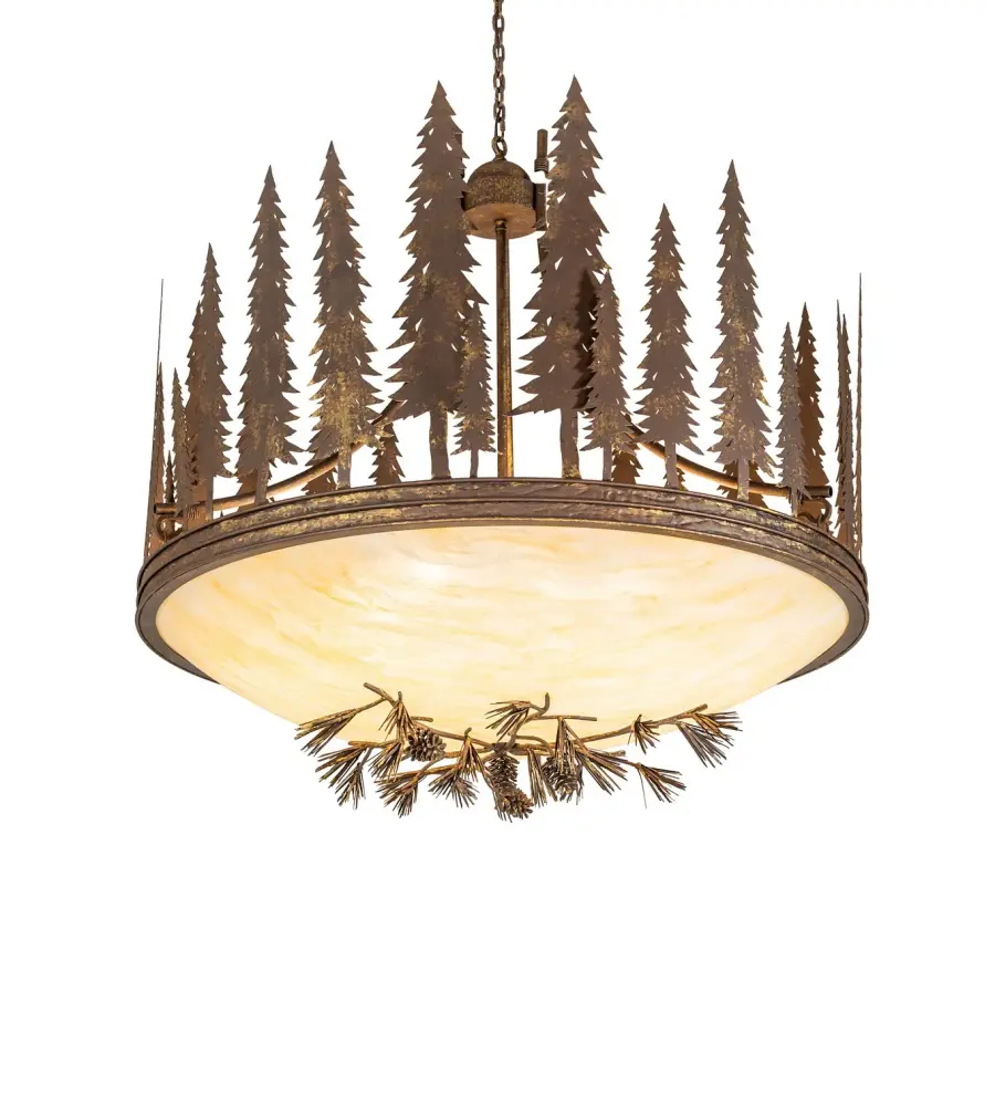The Meyda Tiffany - Towering Pines by Meyda Lighting