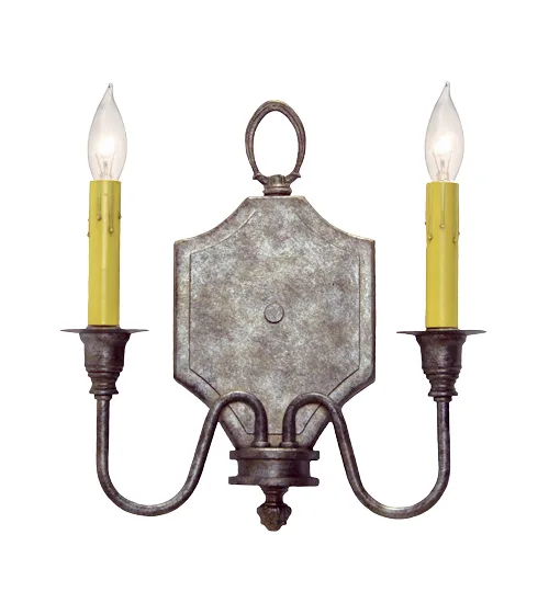 12" Wide Paquita 2 Light Wall Sconce