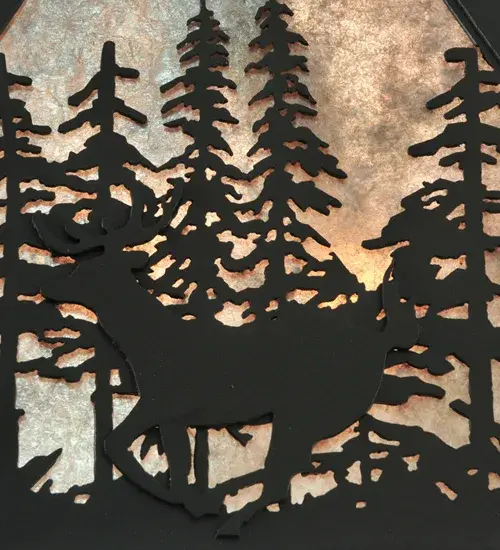 The Deer through the Trees by Meyda Lighting - Image 9