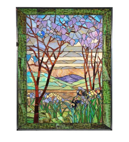 The Tiffany Magnolia & Iris by Meyda Lighting - Image 2