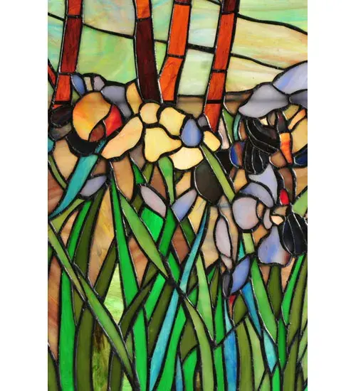 The Tiffany Magnolia & Iris by Meyda Lighting - Image 3