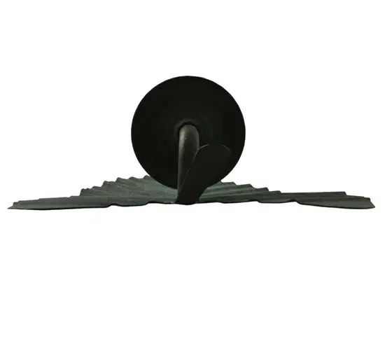 7" Wide Arum Leaf Wall Mount Candle Holder - Image 5