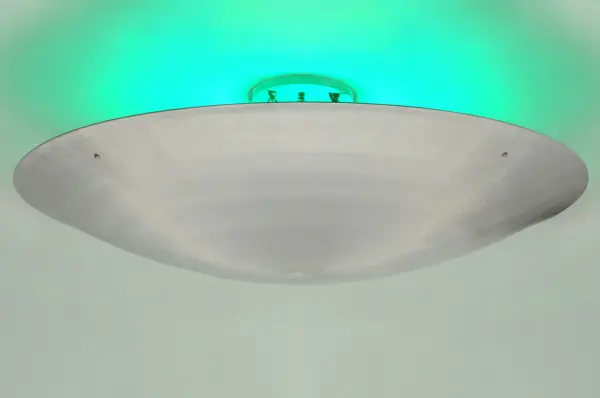 This spectacular inverted bowl is loaded with a state o f the art RGB_LED lighting system that allows the user to choose a multitude of lighting effects. Meyda technicians can in stall this type of lighting in many different formats and fixtures. This wall washer's IP (Ingress Protection) rating is 65, which means it's totally protected against dust and low pressure jets of water, making it weatherproof and nearly waterproof. This LED flood light contains 36 high power LEDs and is commonly used both indoors and outdoors to decorate spaces and highlight buildings, gardens and even stage sets. Please call for pricing of your custom project. Collection: Quasar Finish: Brushed Glass: Silver Width: 66.00" Height: 21.00" Length: 66.00" Weight: 67.00 lb Number of Bulbs: 1 Maximum Wattage: 86.00 W Bulb Type: STRIP Bulb Base: INTEGRAL Light Source: LED Material: Steel Country of Origin: USA Safety Listing: Damp Safety Rating: Damp Energy Efficient LED