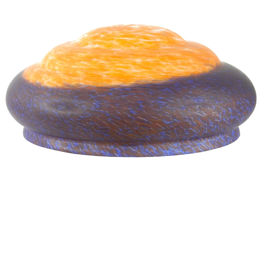 Pate-De-Verre Shade in Timeless Bronze