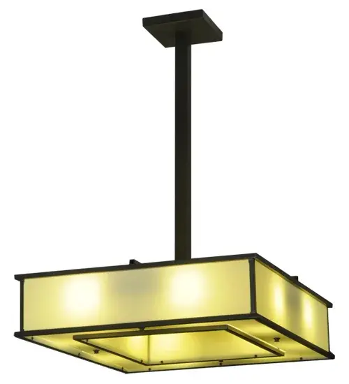 29"L Piazza Oblong Pendant - Image 1