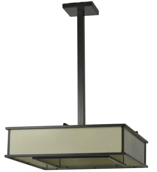29"L Piazza Oblong Pendant - Image 3