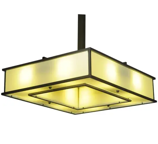 29"L Piazza Oblong Pendant - Image 5