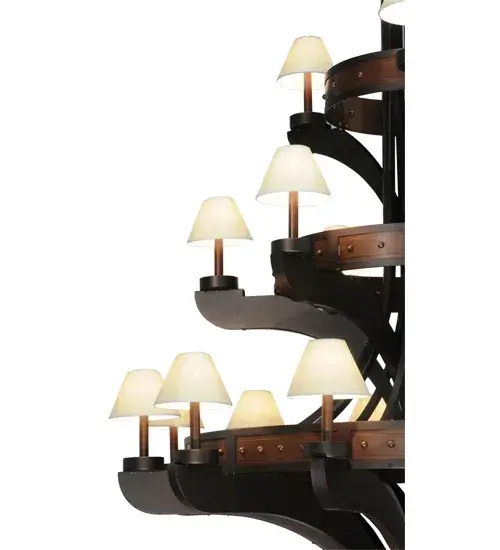 62"W Castilla 3 Tier Chandelier - Image 5