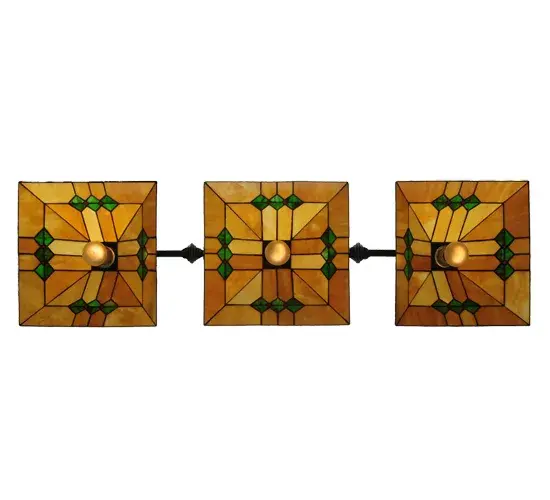 42" Long Martini Mission 3 Light Island Pendant - Image 7