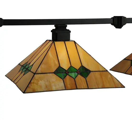 42" Long Martini Mission 3 Light Island Pendant - Image 9
