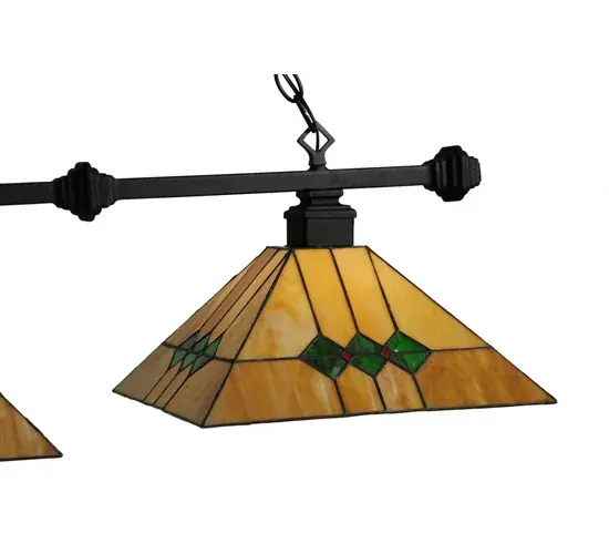42" Long Martini Mission 3 Light Island Pendant - Image 10