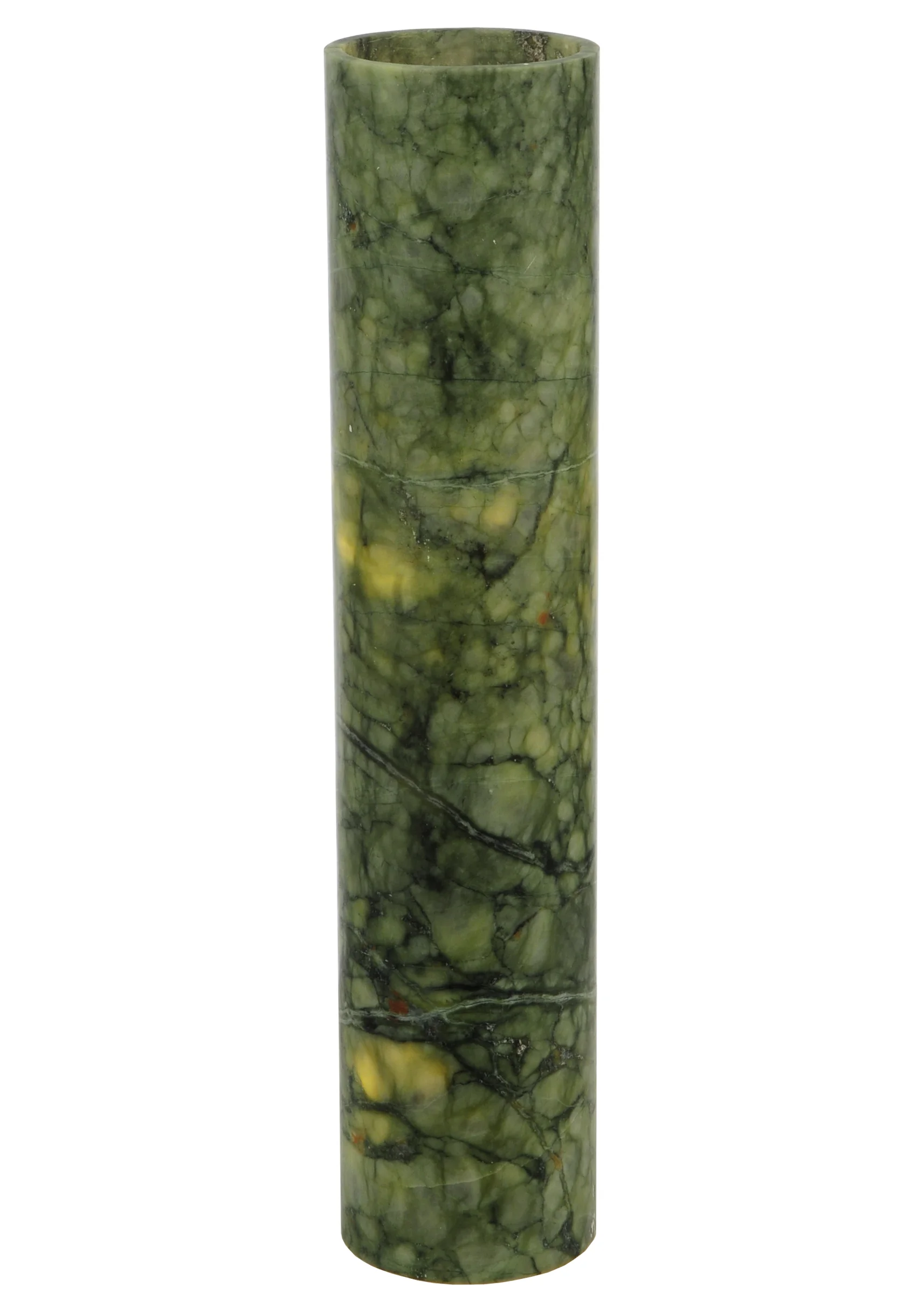 3.4"W Cylindre Green Jadestone Shade