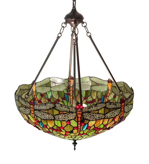 The Tiffany Hanginghead Dragonfly by Meyda Lighting - Image 4
