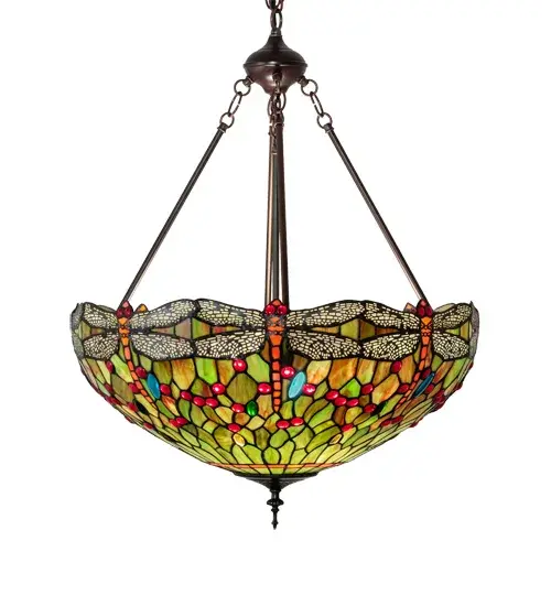 The Tiffany Hanginghead Dragonfly by Meyda Lighting - Image 5