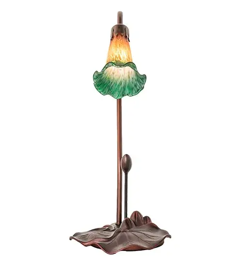 The Amber/Green Pond Lily by Meyda Lighting - Image 5