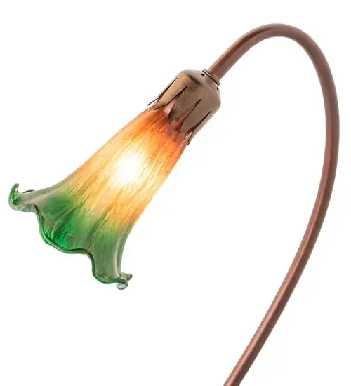 The Amber/Green Pond Lily by Meyda Lighting - Image 8