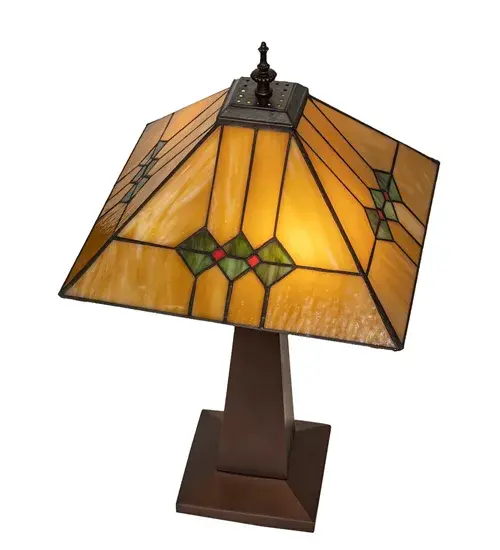 24" High Martini Mission Table Lamp - Image 4