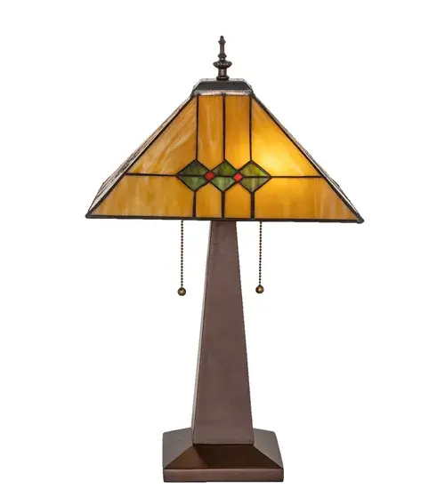 24" High Martini Mission Table Lamp - Image 5
