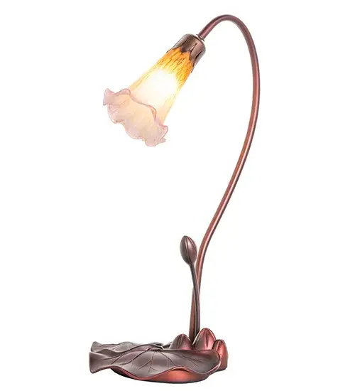 The Amber/Purple Pond Lily by Meyda Lighting - Image 2
