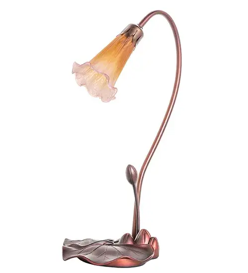 The Amber/Purple Pond Lily by Meyda Lighting - Image 3