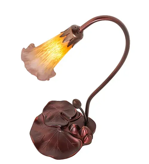 The Amber/Purple Pond Lily by Meyda Lighting - Image 4