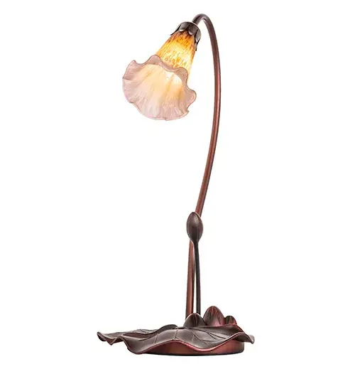 The Amber/Purple Pond Lily by Meyda Lighting - Image 6