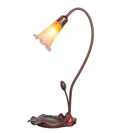 The Amber/Purple Pond Lily by Meyda Lighting - Image 7