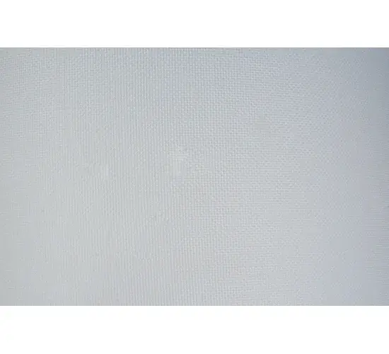 8.25"W White Linen Drum Shade - Image 7