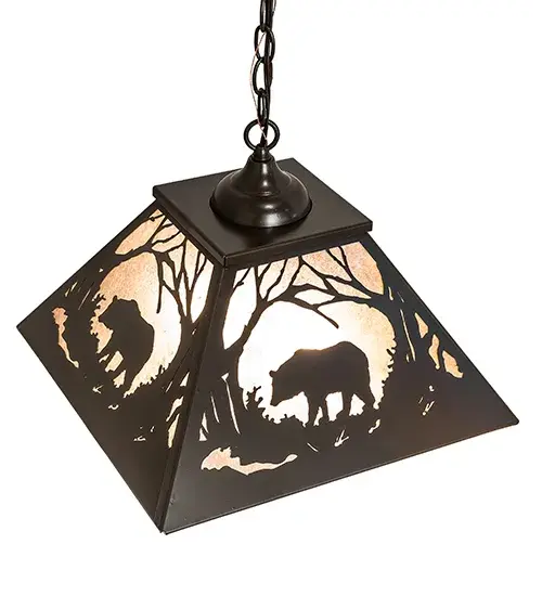 The Meyda Tiffany - Bear At Dawn by Meyda Lighting - Image 4