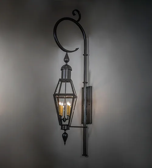 12" Wide August Lantern Wall Sconce