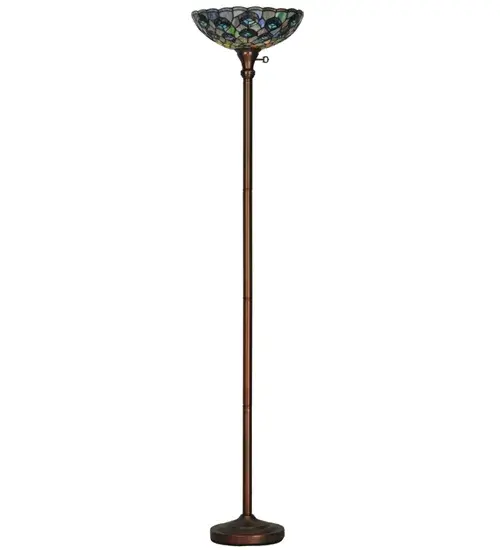 The Tiffany Peacock Feather by Meyda Lighting - Image 1
