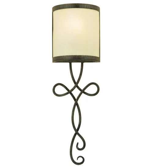 9" Wide Volta Wall Sconce