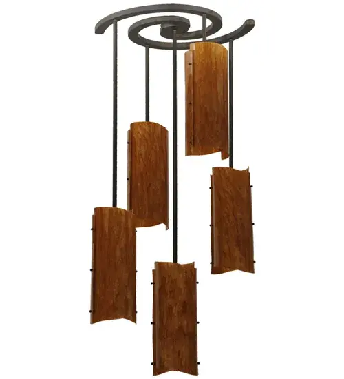 34"W Vortex 5 LT Chandelier - Image 3