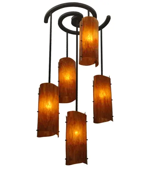 34"W Vortex 5 LT Chandelier - Image 6