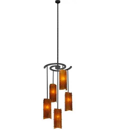 34"W Vortex 5 LT Chandelier - Image 8