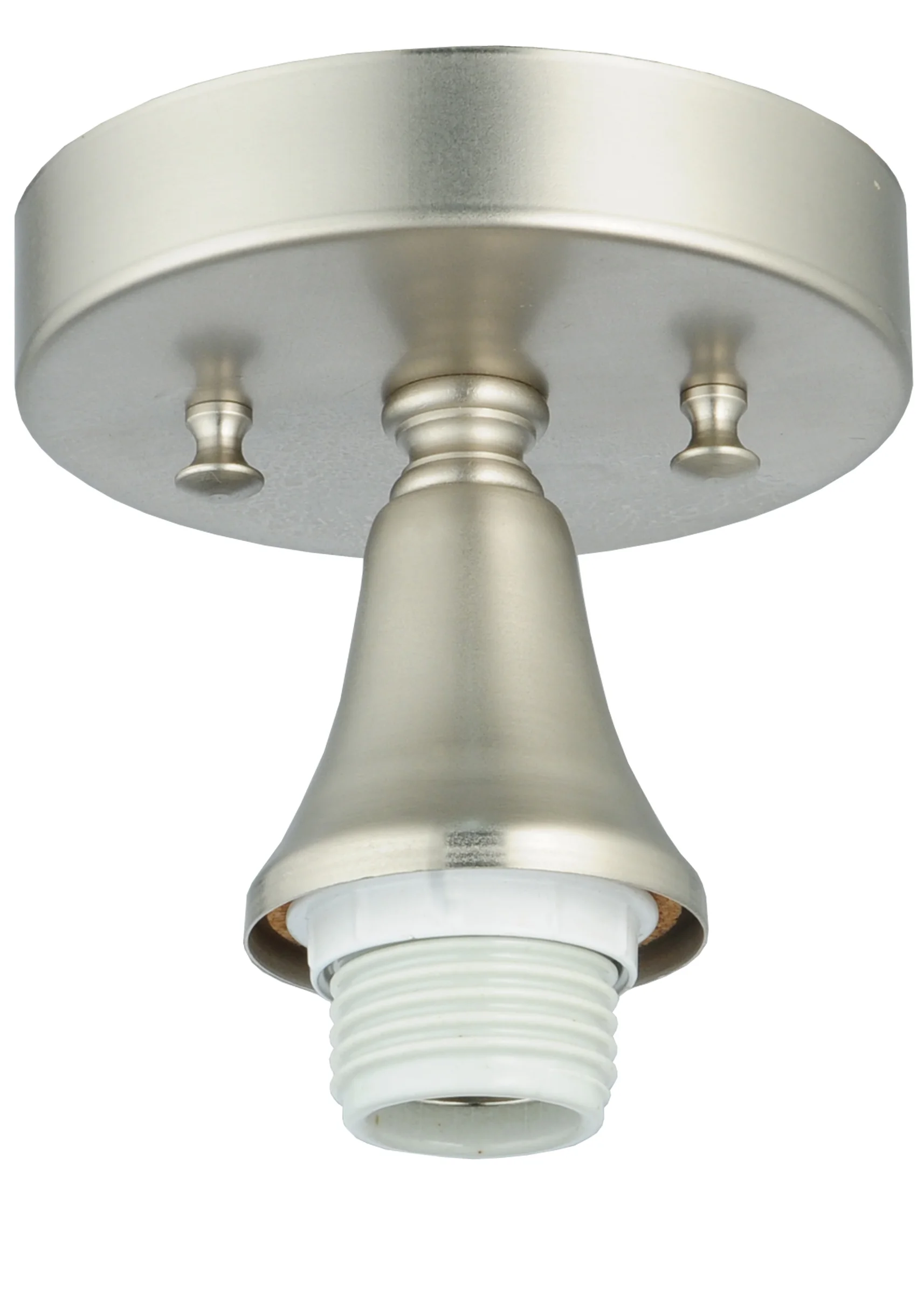 Bell One Light Flushmount in Brushed Nickel