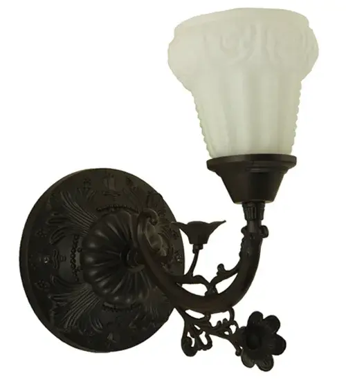The White Puffy Rose by Meyda Lighting - Image 3