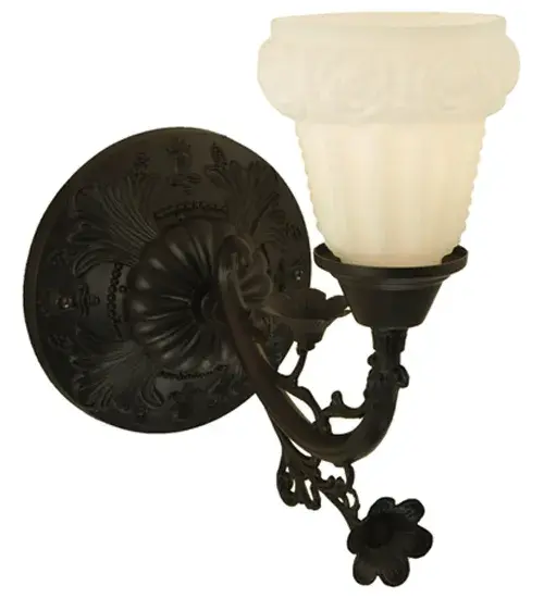 The White Puffy Rose by Meyda Lighting - Image 4