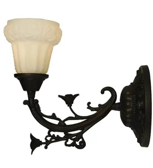 The White Puffy Rose by Meyda Lighting - Image 8