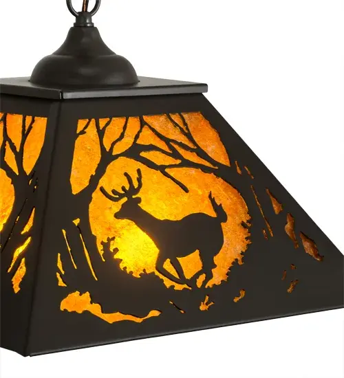 The Meyda Tiffany - Deer At Dawn by Meyda Lighting - Image 8