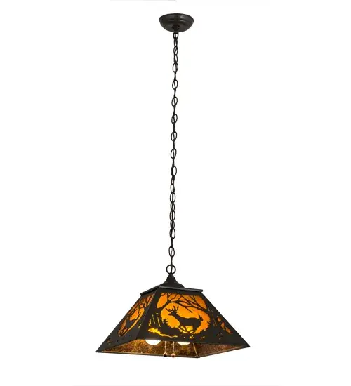 The Meyda Tiffany - Deer At Dawn by Meyda Lighting - Image 9