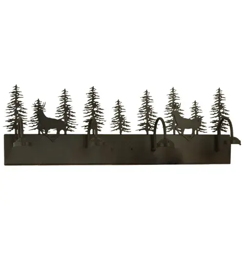 The Deer through the Trees by Meyda Lighting