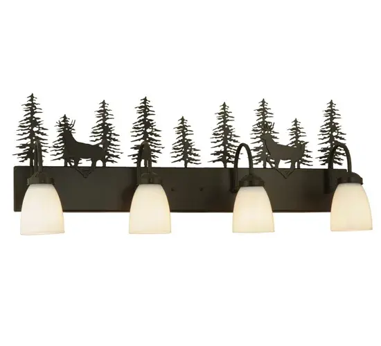 The Deer through the Trees by Meyda Lighting - Image 2