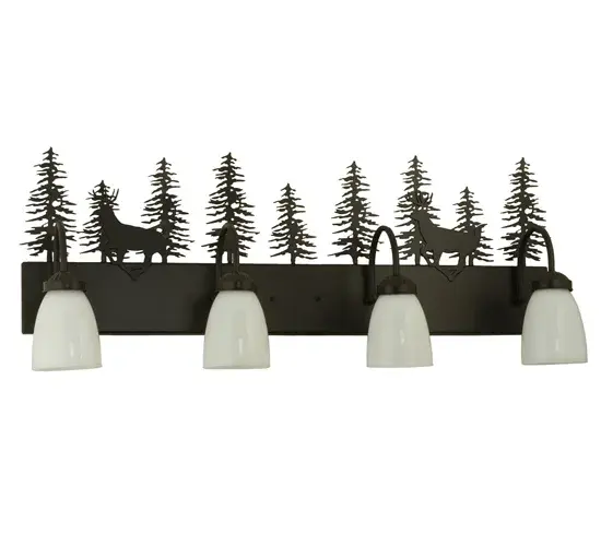 The Deer through the Trees by Meyda Lighting - Image 3