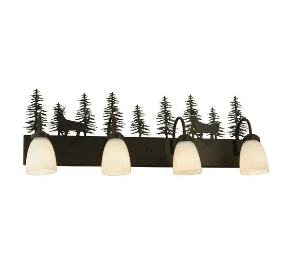 The Deer through the Trees by Meyda Lighting - Image 6
