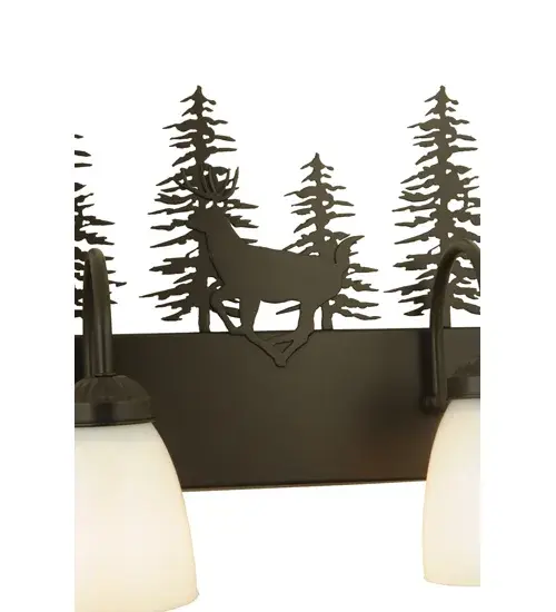 The Deer through the Trees by Meyda Lighting - Image 8
