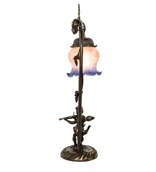 The Pink/Blue Cherub with Violin by Meyda Lighting - Image 6
